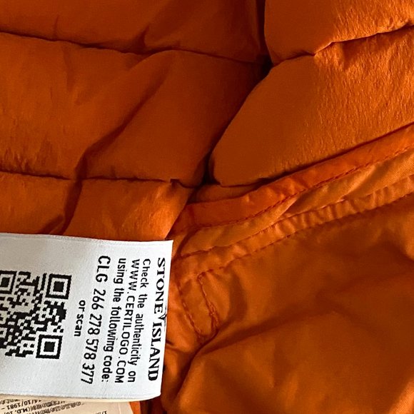 Brand New With Tags Channel Quilted Down Stone Island Men's Jacket - Picture 16 of 16